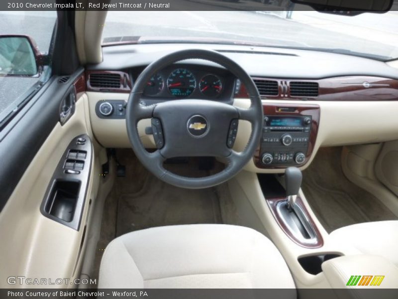 Dashboard of 2010 Impala LT