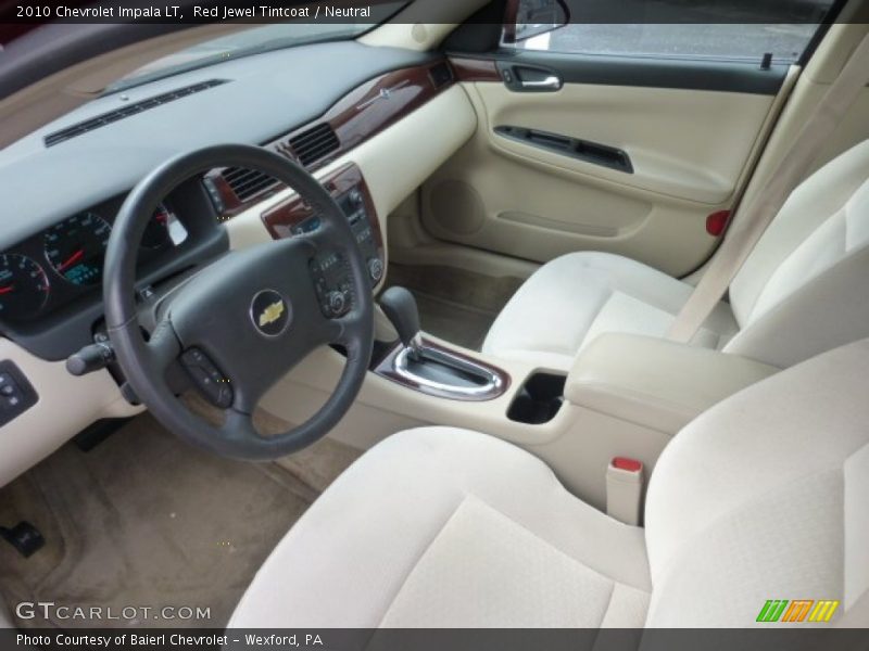 Neutral Interior - 2010 Impala LT 