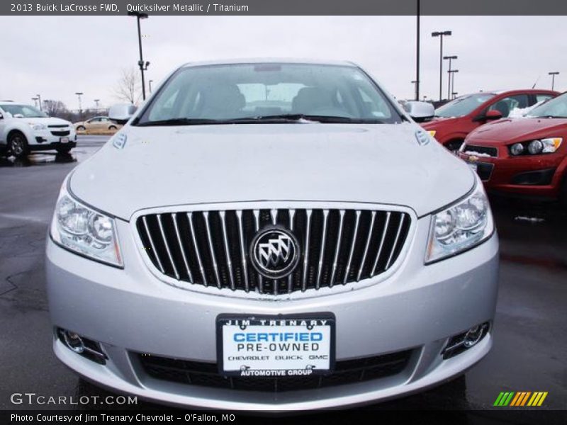 Quicksilver Metallic / Titanium 2013 Buick LaCrosse FWD