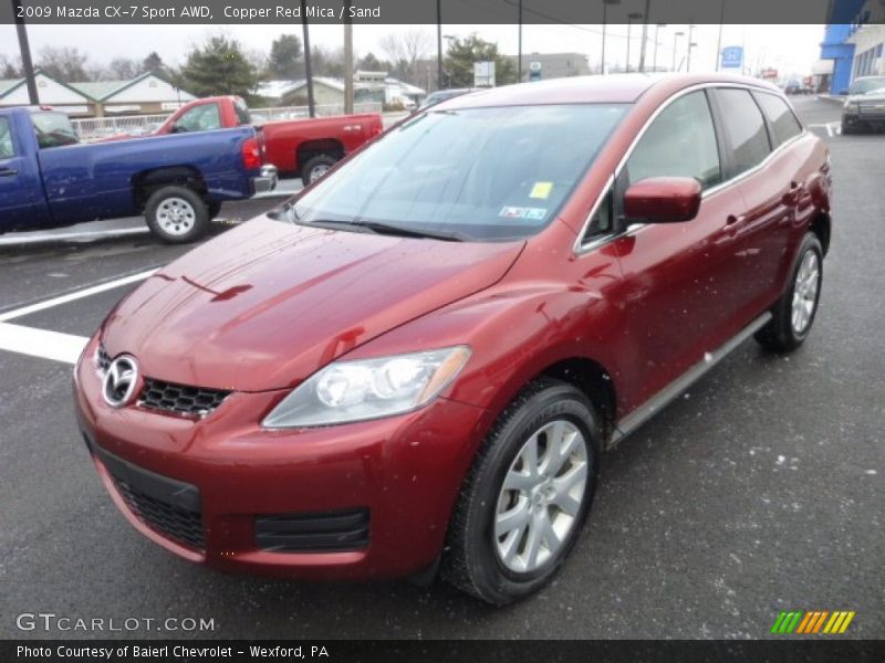 Copper Red Mica / Sand 2009 Mazda CX-7 Sport AWD