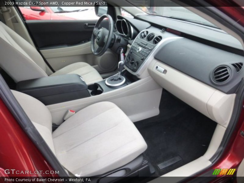 Copper Red Mica / Sand 2009 Mazda CX-7 Sport AWD