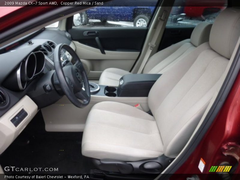 Copper Red Mica / Sand 2009 Mazda CX-7 Sport AWD