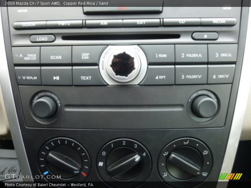 Copper Red Mica / Sand 2009 Mazda CX-7 Sport AWD