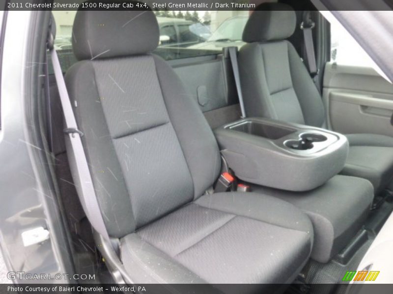 Front Seat of 2011 Silverado 1500 Regular Cab 4x4