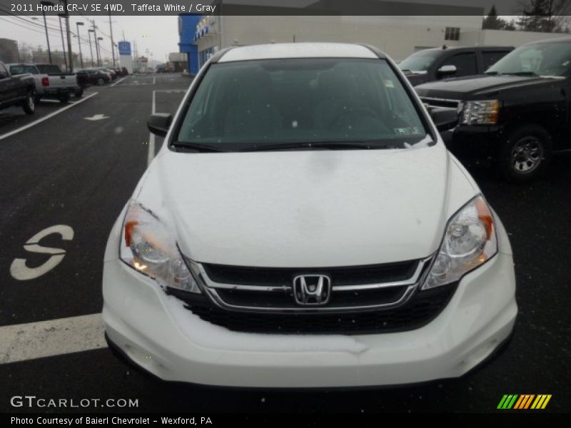 Taffeta White / Gray 2011 Honda CR-V SE 4WD