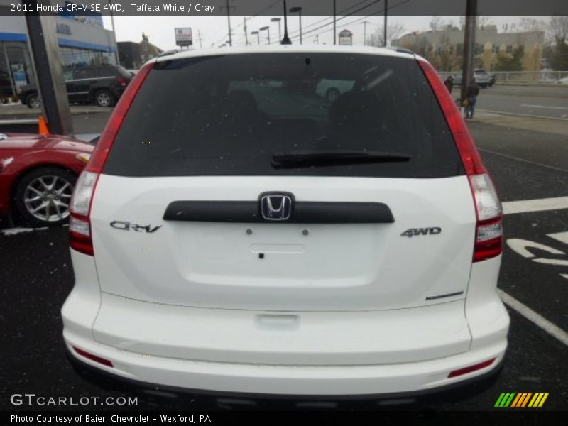 Taffeta White / Gray 2011 Honda CR-V SE 4WD