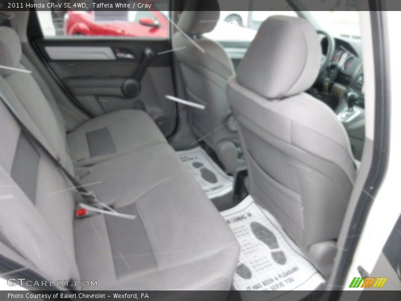 Taffeta White / Gray 2011 Honda CR-V SE 4WD