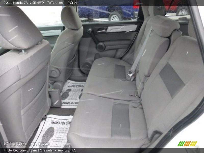 Taffeta White / Gray 2011 Honda CR-V SE 4WD