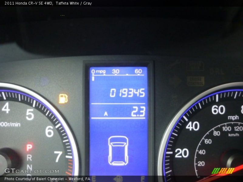 Taffeta White / Gray 2011 Honda CR-V SE 4WD