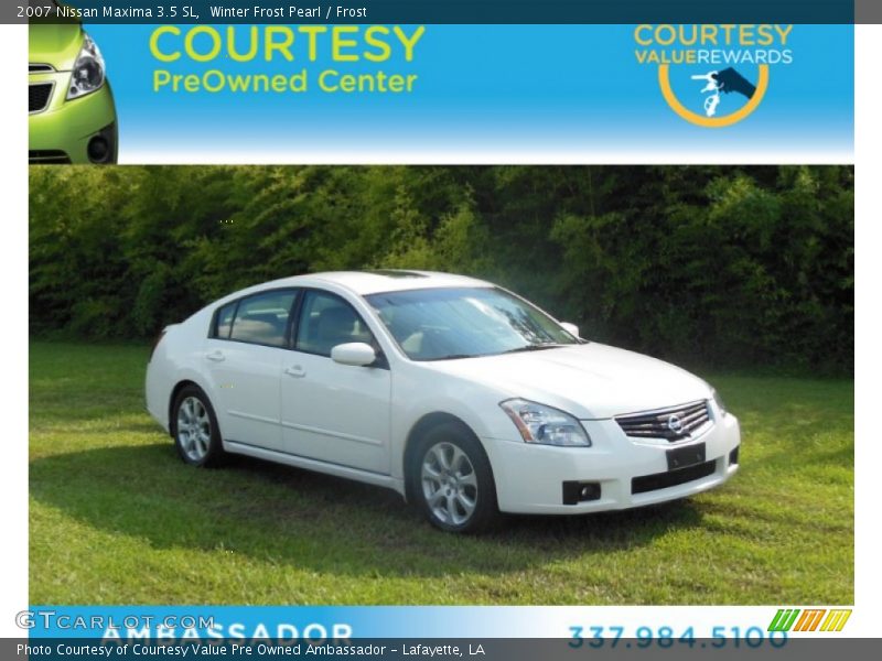 Winter Frost Pearl / Frost 2007 Nissan Maxima 3.5 SL