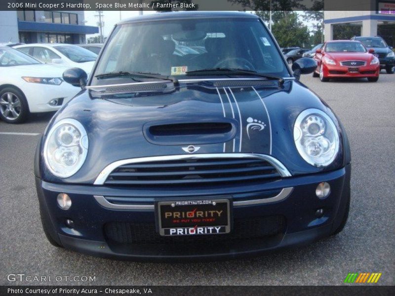 Space Blue Metallic / Panther Black 2006 Mini Cooper S Hardtop