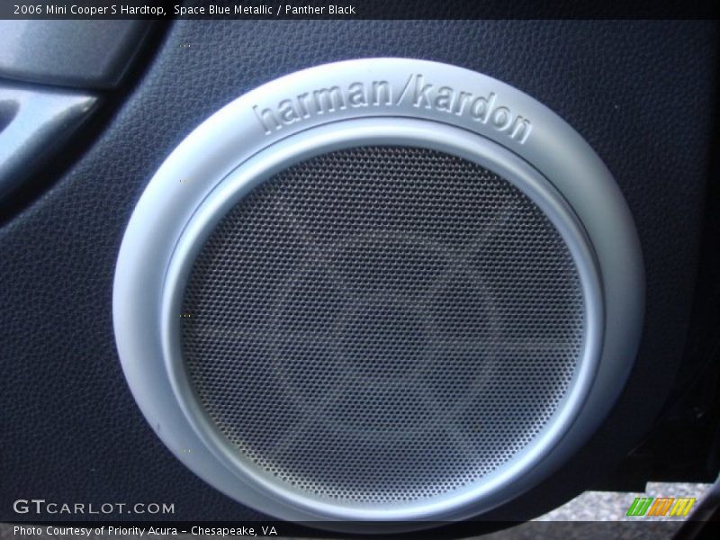 Space Blue Metallic / Panther Black 2006 Mini Cooper S Hardtop