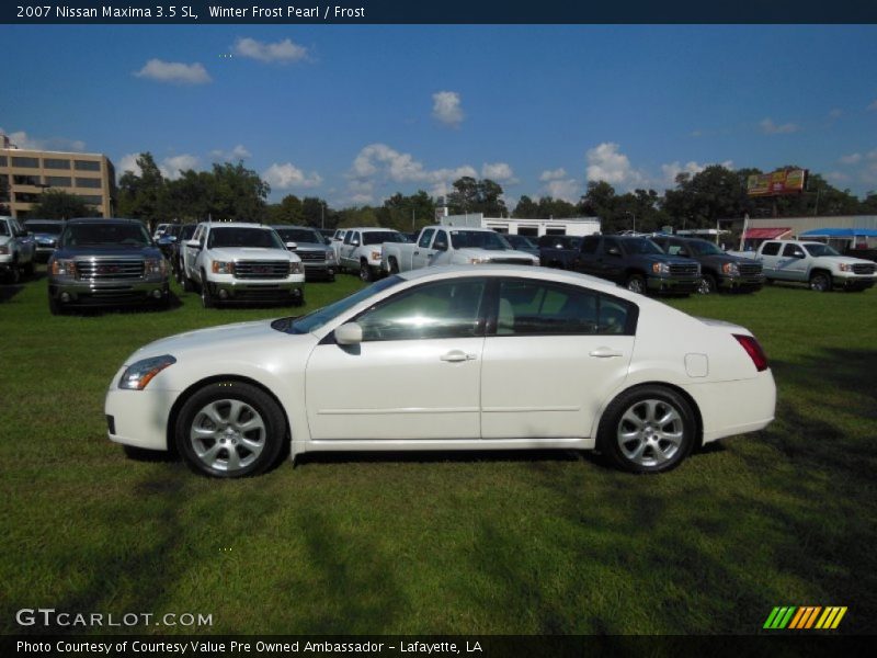  2007 Maxima 3.5 SL Winter Frost Pearl