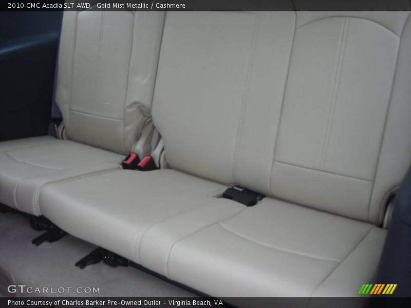 Gold Mist Metallic / Cashmere 2010 GMC Acadia SLT AWD