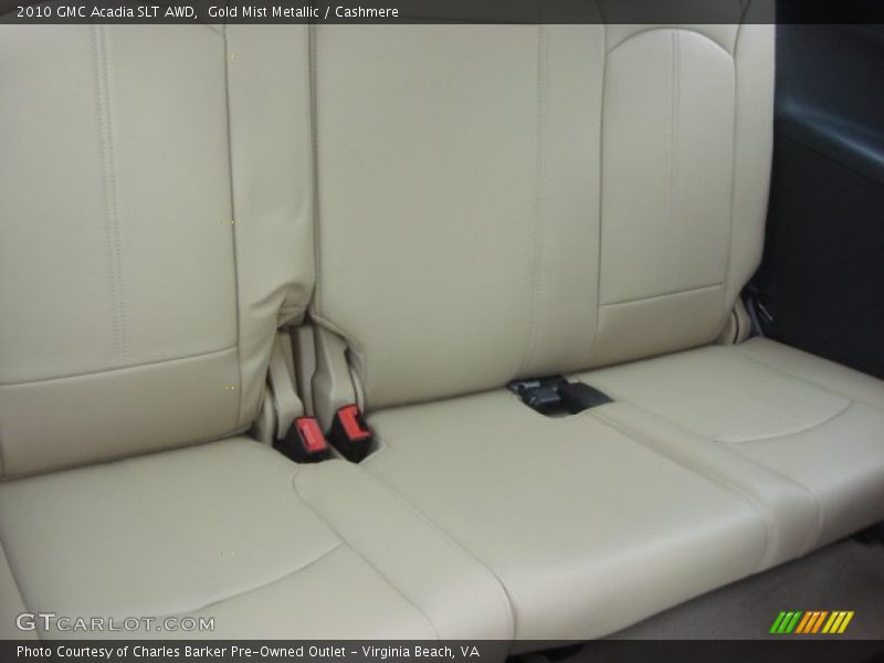 Gold Mist Metallic / Cashmere 2010 GMC Acadia SLT AWD