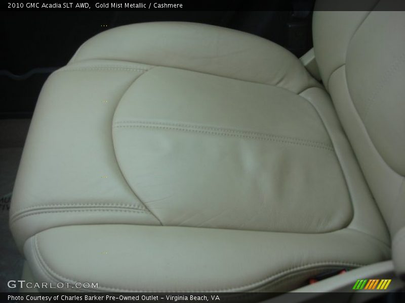 Gold Mist Metallic / Cashmere 2010 GMC Acadia SLT AWD