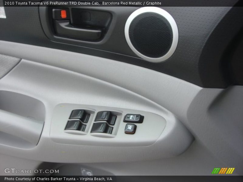 Barcelona Red Metallic / Graphite 2010 Toyota Tacoma V6 PreRunner TRD Double Cab