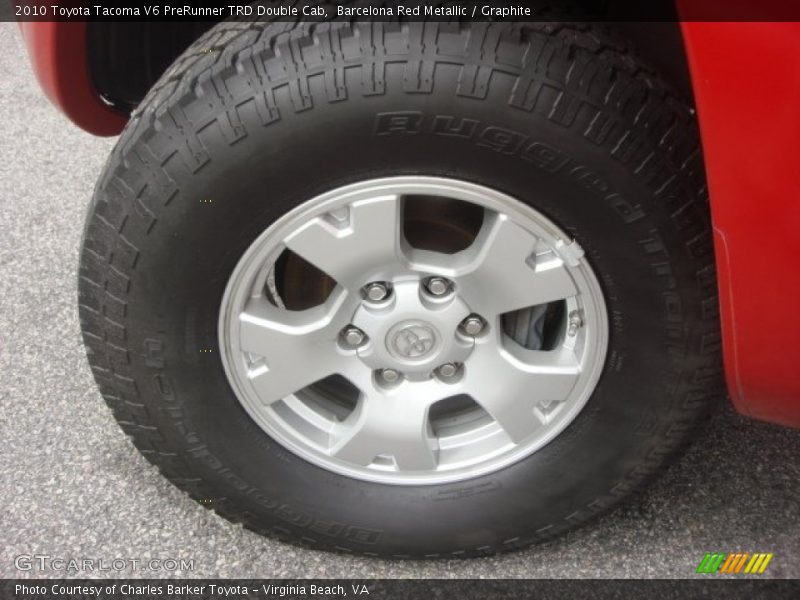 Barcelona Red Metallic / Graphite 2010 Toyota Tacoma V6 PreRunner TRD Double Cab