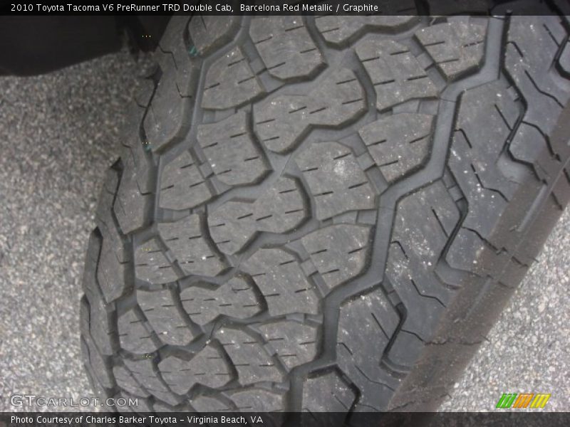 Barcelona Red Metallic / Graphite 2010 Toyota Tacoma V6 PreRunner TRD Double Cab
