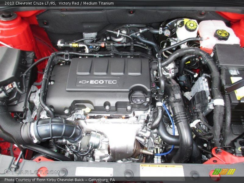  2013 Cruze LT/RS Engine - 1.4 Liter DI Turbocharged DOHC 16-Valve VVT 4 Cylinder