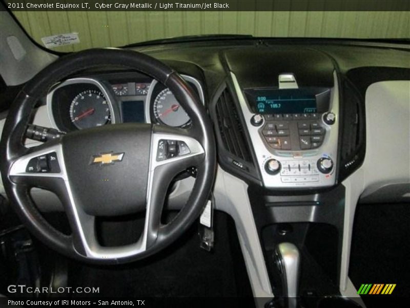 Cyber Gray Metallic / Light Titanium/Jet Black 2011 Chevrolet Equinox LT