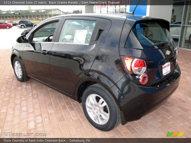 Black Granite Metallic / Dark Pewter/Dark Titanium 2013 Chevrolet Sonic LT Hatch