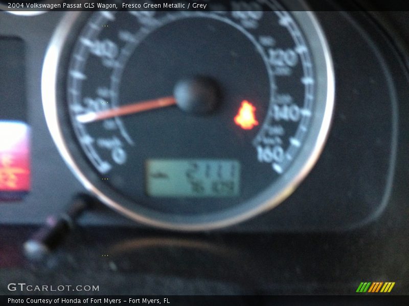 Fresco Green Metallic / Grey 2004 Volkswagen Passat GLS Wagon