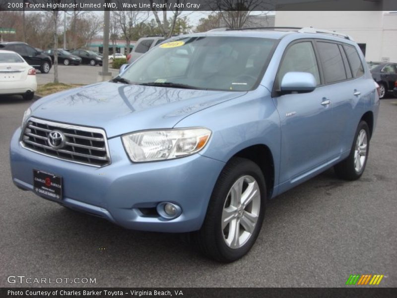 Front 3/4 View of 2008 Highlander Limited 4WD