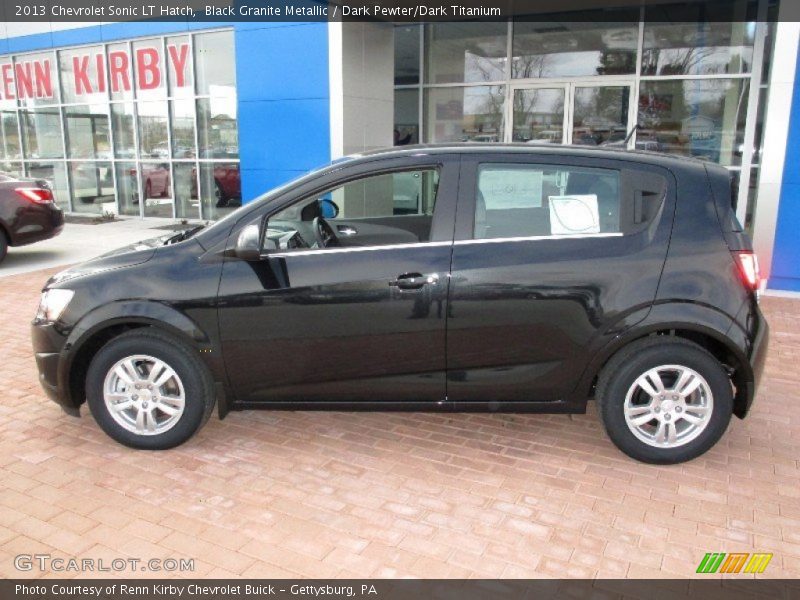 Black Granite Metallic / Dark Pewter/Dark Titanium 2013 Chevrolet Sonic LT Hatch