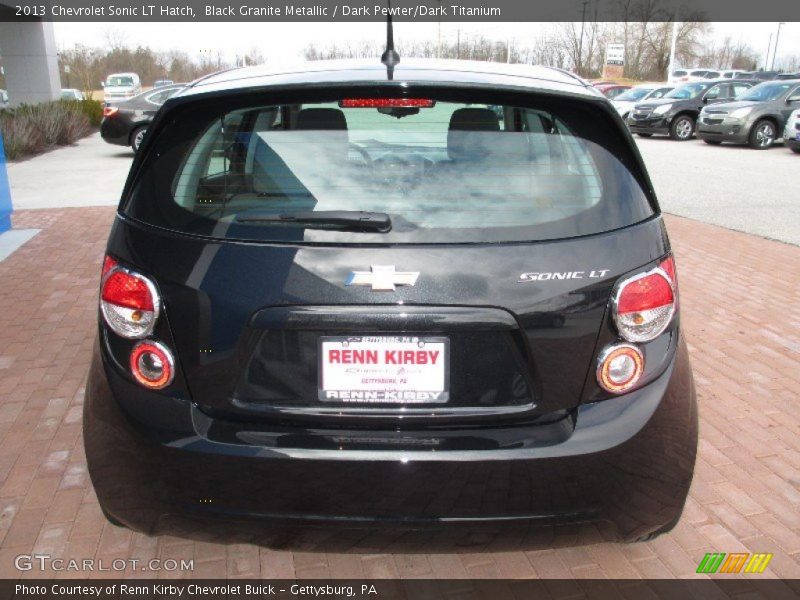 Black Granite Metallic / Dark Pewter/Dark Titanium 2013 Chevrolet Sonic LT Hatch