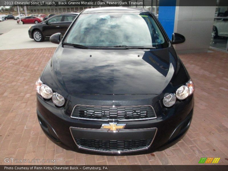 Black Granite Metallic / Dark Pewter/Dark Titanium 2013 Chevrolet Sonic LT Hatch