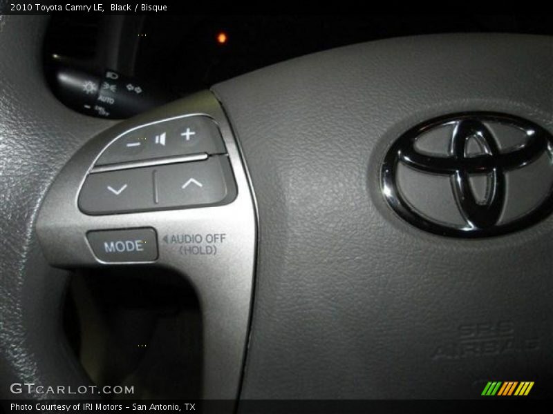 Black / Bisque 2010 Toyota Camry LE