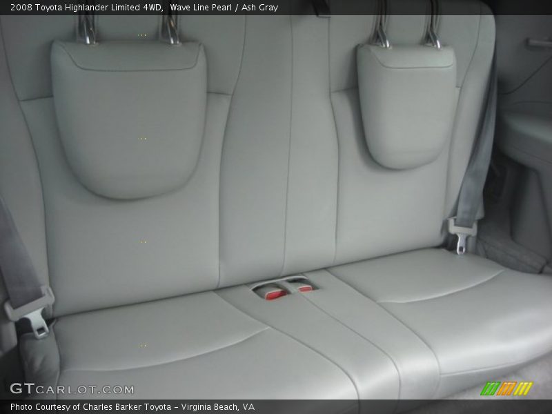 Wave Line Pearl / Ash Gray 2008 Toyota Highlander Limited 4WD