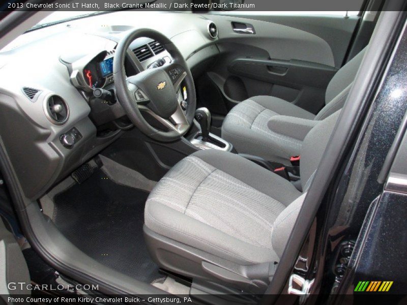 Dark Pewter/Dark Titanium Interior - 2013 Sonic LT Hatch 