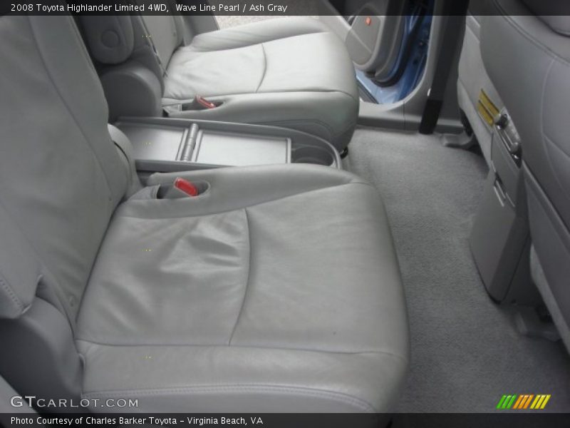 Wave Line Pearl / Ash Gray 2008 Toyota Highlander Limited 4WD