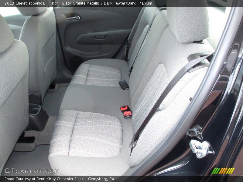 Rear Seat of 2013 Sonic LT Hatch