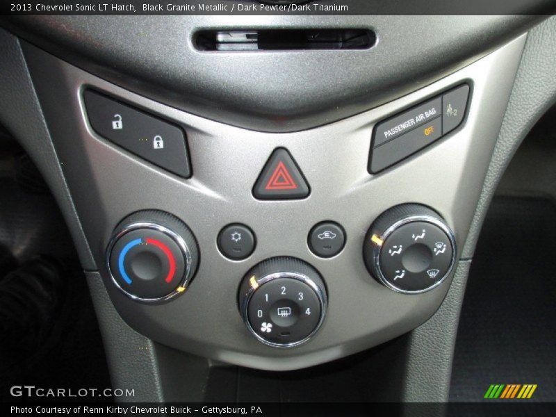 Controls of 2013 Sonic LT Hatch