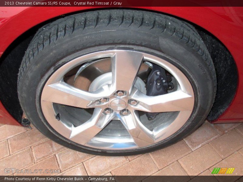 Crystal Red Tintcoat / Gray 2013 Chevrolet Camaro SS/RS Coupe