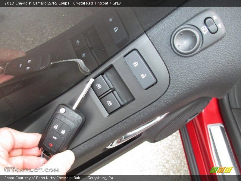 Crystal Red Tintcoat / Gray 2013 Chevrolet Camaro SS/RS Coupe