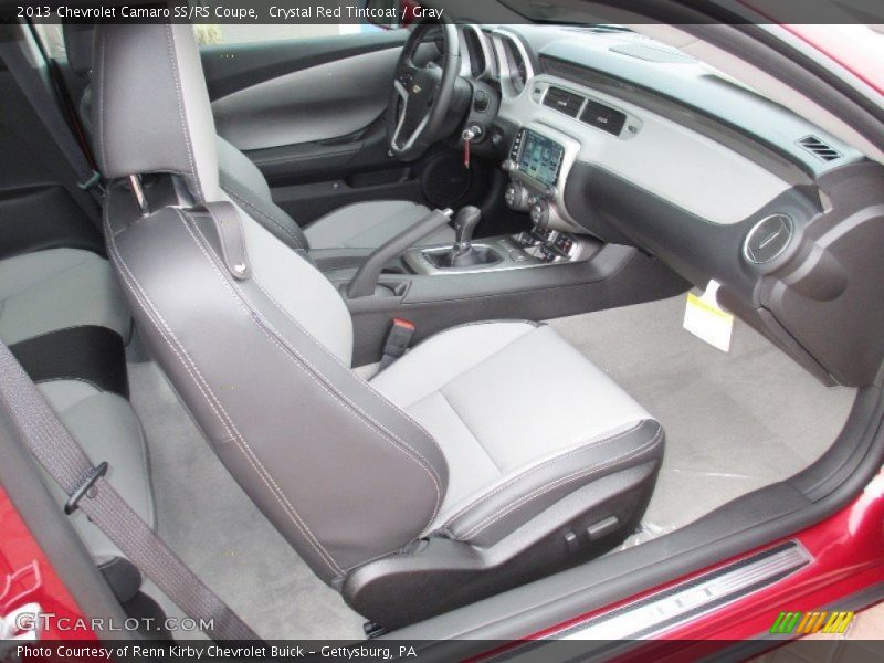 Crystal Red Tintcoat / Gray 2013 Chevrolet Camaro SS/RS Coupe