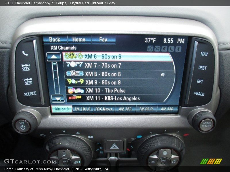 Crystal Red Tintcoat / Gray 2013 Chevrolet Camaro SS/RS Coupe