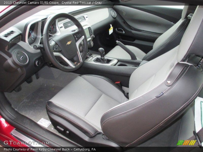 Crystal Red Tintcoat / Gray 2013 Chevrolet Camaro SS/RS Coupe