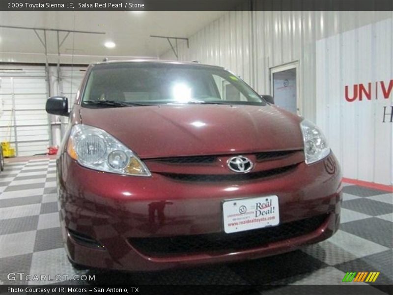 Salsa Red Pearl / Stone 2009 Toyota Sienna LE