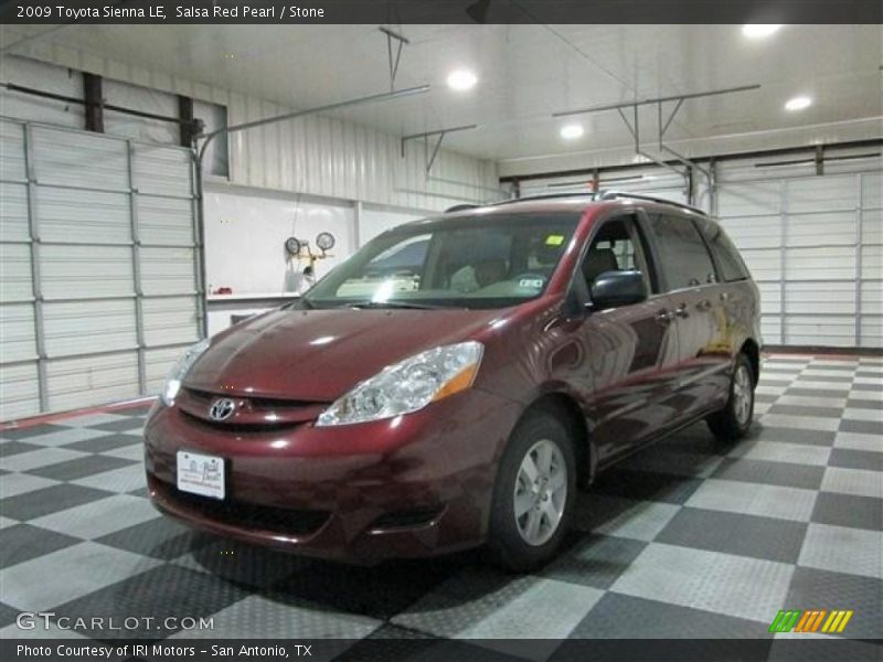 Salsa Red Pearl / Stone 2009 Toyota Sienna LE