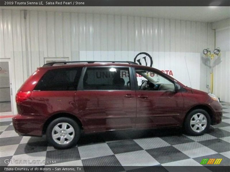 Salsa Red Pearl / Stone 2009 Toyota Sienna LE