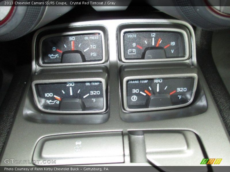 Crystal Red Tintcoat / Gray 2013 Chevrolet Camaro SS/RS Coupe