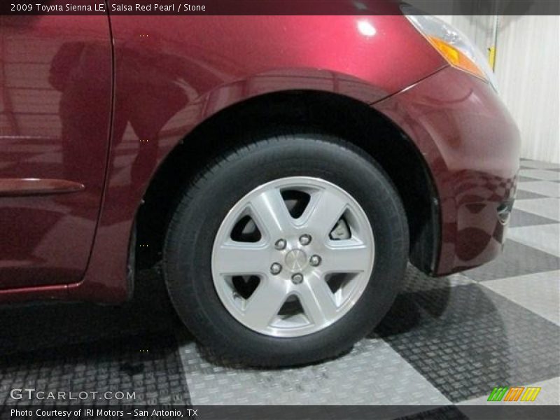 Salsa Red Pearl / Stone 2009 Toyota Sienna LE