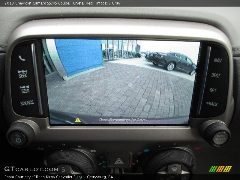 Crystal Red Tintcoat / Gray 2013 Chevrolet Camaro SS/RS Coupe