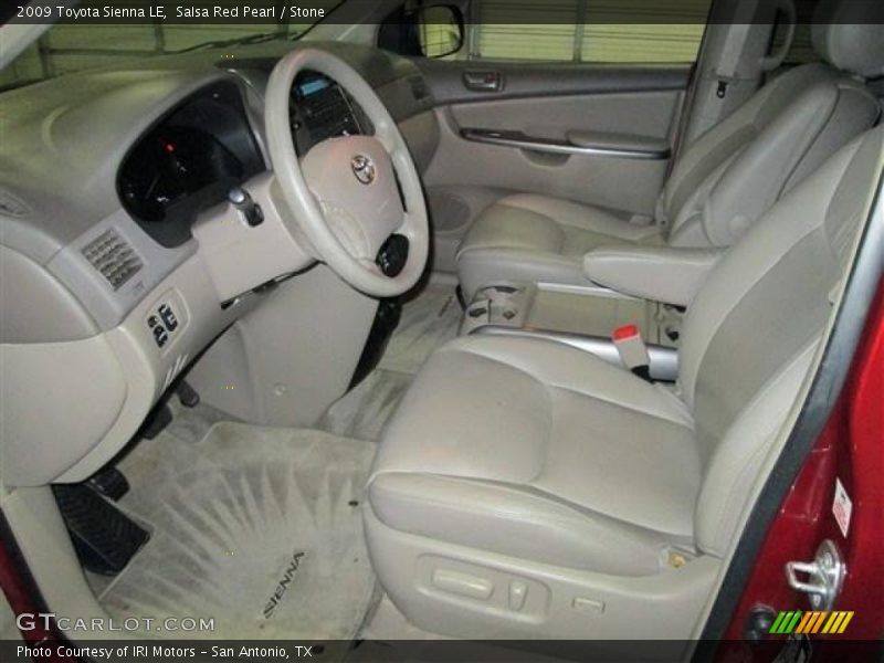 Salsa Red Pearl / Stone 2009 Toyota Sienna LE