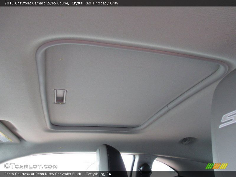 Crystal Red Tintcoat / Gray 2013 Chevrolet Camaro SS/RS Coupe